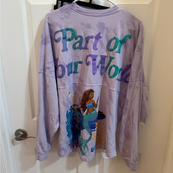 Disney World Ariel Spirit Jersey, size medium - Picture 3 of 7